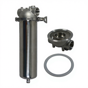 Carcasa de Acero Inoxidable para Filtro de Agua de Alta Presión de 10, 20, 30 y 40 Pulgadas con Cartucho de Filtro de Sedimentos de PP de 10 Micras - Product Image 6