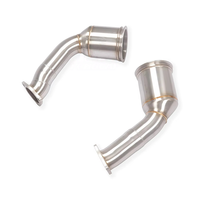 Tubo de Escape de Alto Rendimiento de Acero Inoxidable para Audi RS4 RS5 2.9T B9 2017-2019, Mejora de Potencia