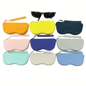 Hot Selling Glasses Storage Bag, Silicone Lanyard <b>Makeup</b> Bag, Glasses Bag, Sunglasses Storage Bag, Wrist Guard Bag - Product Image 1
