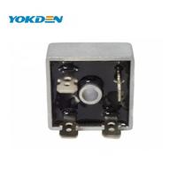 Rectificador de puente monofásico KBPC3510 35A/1000V de 4 pines con montaje a través de orificio