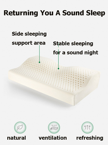 Sağlık uyku iyonları bambu özel kömür Fiber lateks kontur köpük kauçuk masaj servikal yastık otel yastık - Product Image 3