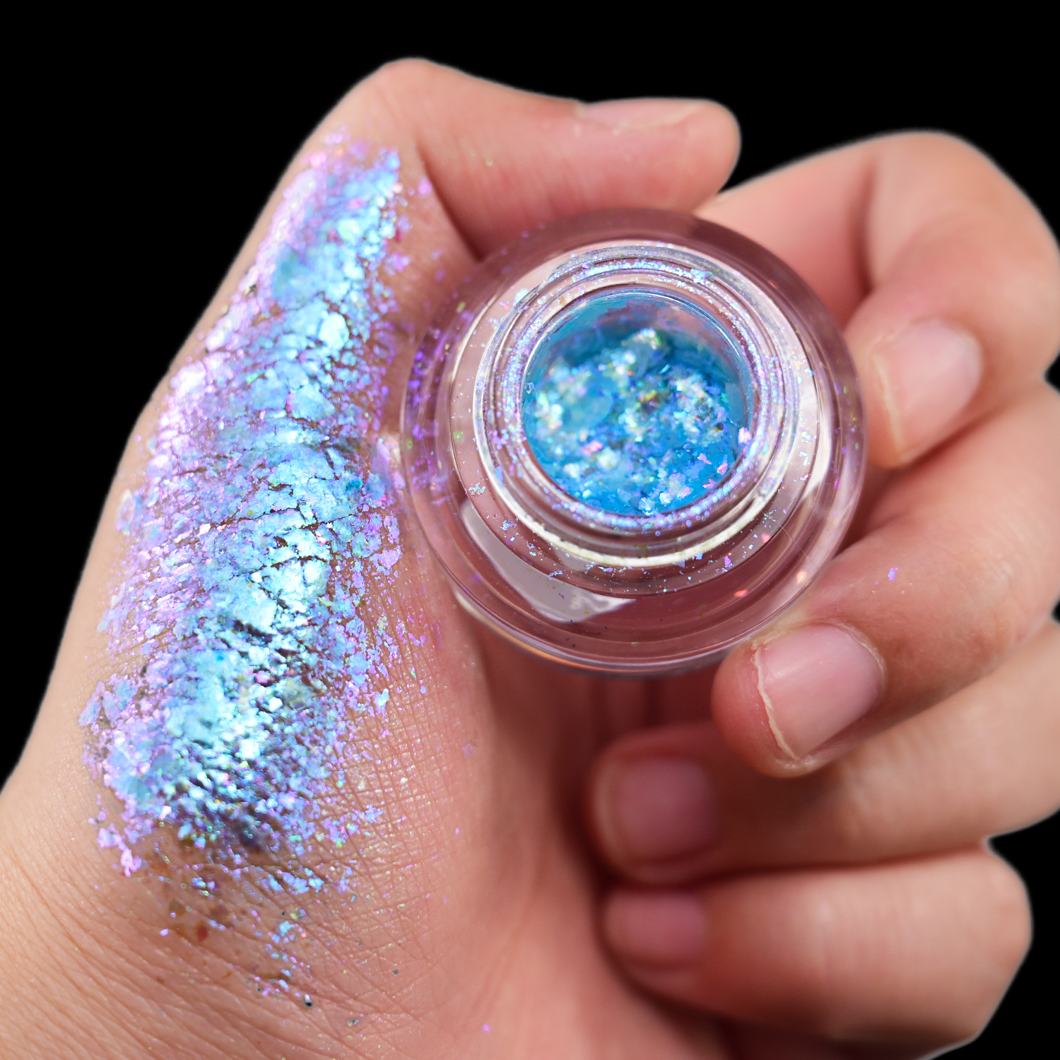 Оптовая продажа 3g Duochrome пигмент для ногтей Eeyshadow многохромные хлопья крупными партиями хлопья Хамелеон Chromashift для макияжа