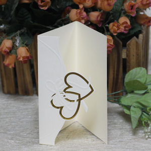 Enveloppe semi-pliable en forme <span class=keywords><strong>de</strong></span> cœur, estampage à chaud, modèle <span class=keywords><strong>de</strong></span> cœur, écriture faite à la main, cadeau d'anniversaire et <span class=keywords><strong>de</strong></span> vœux, vente en gros, pièces - Product Image 2