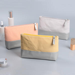 Estuche de cosméticos Nappa PU antiabrasión fácilmente falsificado impenetrable raro, bolsa de maquillaje benéfica colectiva con cajón superior para gimnasio - Product Image 2