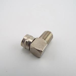 2/4/10pcs 90 Degrés F-Type Mâle à Femelle Connecteur <span class=keywords><strong>Antenne</strong></span> <span class=keywords><strong>TV</strong></span> Adaptateur à Angle Droit <span class=keywords><strong>Prise</strong></span> à <span class=keywords><strong>Prise</strong></span> Câble Coaxial - Product Image 4