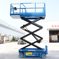 CHANGDING GTJZ06 8m Self-propelled Electric Portable Vertical Manlift 113KG Loading Capacity Scissor Lift High Manganese Steel