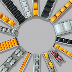 <span class=keywords><strong>LANGLE</strong></span> Tôles métalliques renforcées, rails coulissants robustes à nervures, fabricants sur mesure - GF-8B-60 - Product Image 4