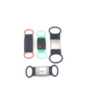 Targhette per Collari per Cani a Sgancio Rapido in Acciaio Inossidabile e Silicone con Logo Personalizzato, Incisione del <span class=keywords><strong>Nome</strong></span> e Motivo Stampato - Product Image 4