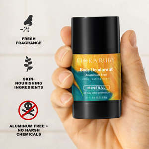 Déodorant en stick aux ingrédients naturels, neuf, toucher sec pour la peau, non irritant, de haute qualité - Product Image 3