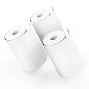 5 rouleaux de papier d'impression thermique, papier thermique pour Mini imprimante, papier de reçus d'écran blanc, rose, bleu, jaune - Product Image 2
