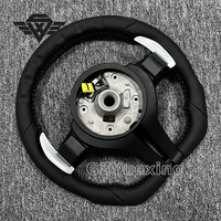 Volant en cuir véritable avec lumière LED pour BMW M2 M3 M4 M5 M6 X5M F30 F10 F20 F35 F22 F18 F07 F01 E90 E92 E46
