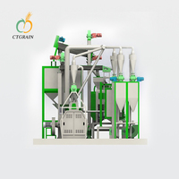 30t maïs maïs farine grain électrique processus de fraisage machine usine à vendre