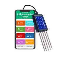 Sonde Professionnelle de Surveillance de la Conductivité du Sol (EC), Fertilité, Nutriments, NPK, PH 8 en 1
