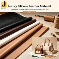 Tissu en cuir silicone Nappa premium Jemery, extensible, imperméable, métallisé, pour la décoration automobile, fournisseur de matériaux