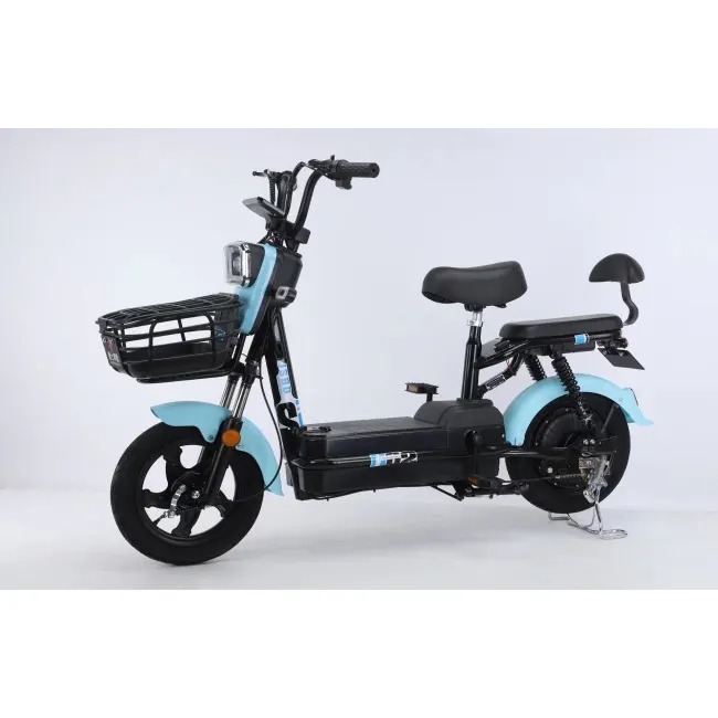 Nieuw Type Elektrische Scooter 2 Seater 48V 350W Elektrische Stadsfiets Ev Fiets E Cycle Elektrische Fiets
