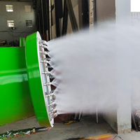 Canon à brouillard LHW-40 à commande PLC, spécialisé pour la construction et l'exploitation minière, brumisateur automatique, directement de l'usine