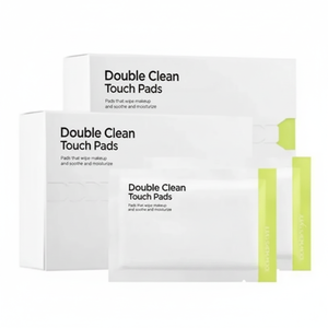 Toallitas Jungsaemmool 20P de alta calidad para quitar maquillaje, almohadillas táctiles de doble limpieza - Product Image 2
