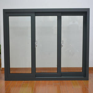 नए डिजाइन स्केट उच्च शक्ति एल्यूमीनियम मिश्र धातु फ्रेम स्टील विंडो ग्रिल वाटरप्रूफ साउंडप्रूफ स्लाइडिंग खिड़कियां - Product Image 2
