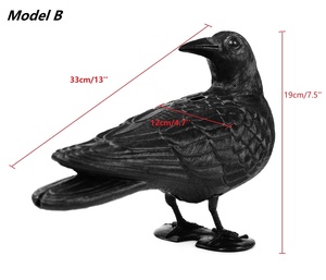Thời tiết hiệu quả màu đen thực tế vườn quạ mồi cho săn bắn - Product Image 4