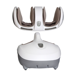 Masseur de réflexologie plantaire double de haute qualité avec coussin d'air, acupression, pour jambes et mollets, masseur de pieds premium avec contrôle de la minuterie, ABS+Tissu, CE - Product Image 4