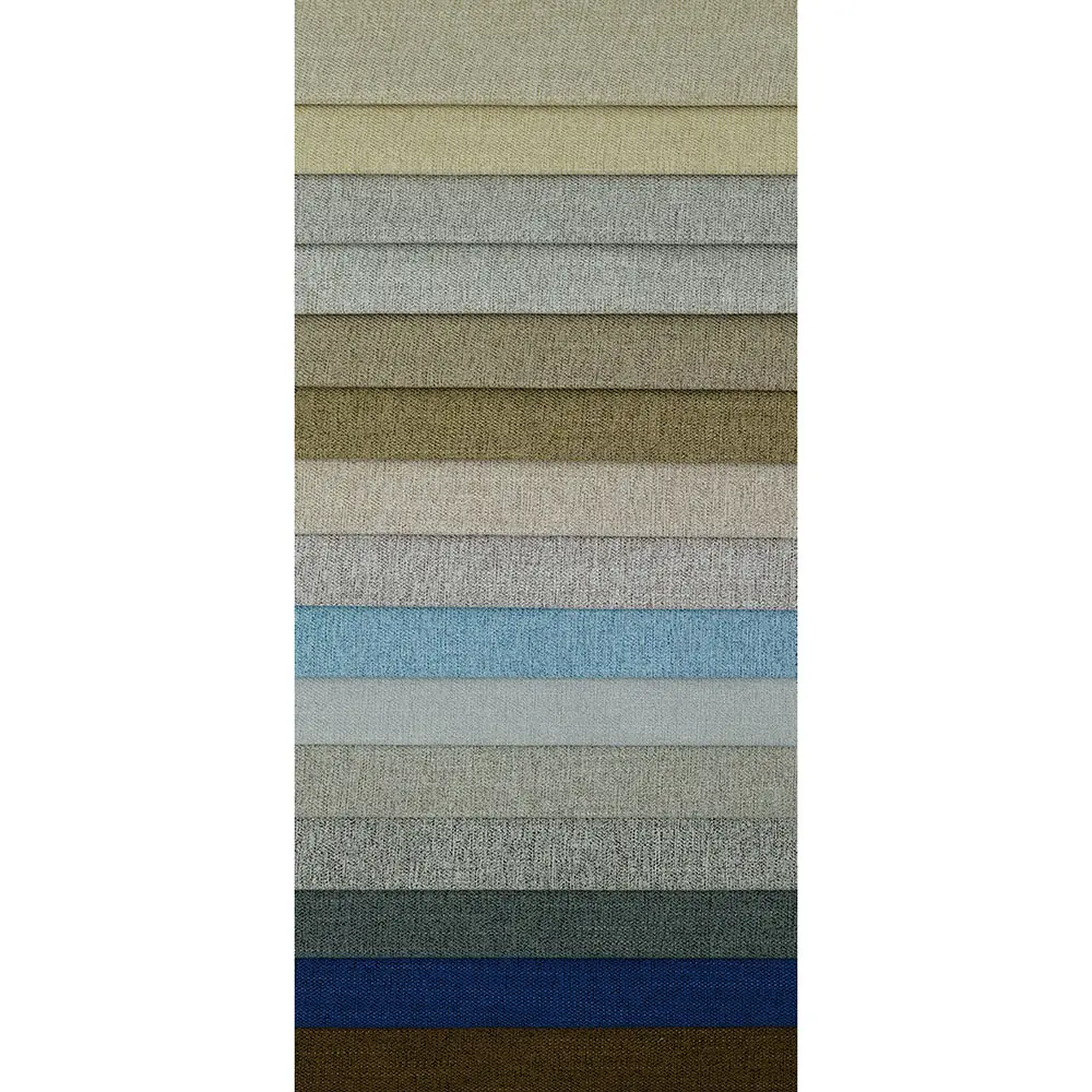Factory Supply Home Textile 100% Polyester Linen Sofa Fabrics