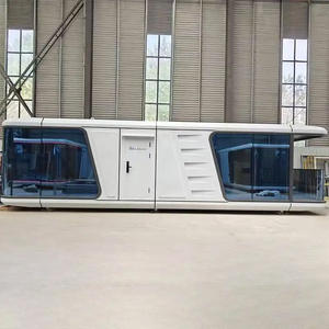 Fabricante de China 2025 Sistema inteligente para el hogar Casa prefabricada Casa de contenedores Casa móvil de lujo Nueva cápsula espacial - Product Image 1