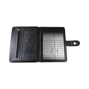 2024 bán chạy nhất PU <span class=keywords><strong>Leather</strong></span> thư mục trình bày với Túi PVC kinh doanh tốt nhất tên chủ thẻ cho nộp hồ sơ - Product Image 1