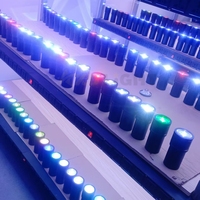 Nouvelle scène Disco Party 10W RGBW 4in1 LED batterie projecteurs mur rondelle lumière