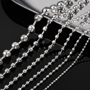 Bán buôn giá Vòng Hexagon thiết kế thép không gỉ hạt chuỗi không thấm nước không gây dị ứng đồ trang sức phát hiện & thành phần - Product Image 2