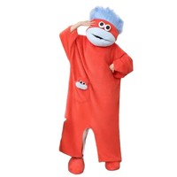 Pyjama combinaison pour femme, motif monstre à grande bouche, pour adulte