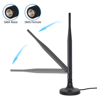 Antenne WIFI en caoutchouc double bande externe à Gain élevé 5dBi antenne magnétique 2.4G 5G pour décodeur