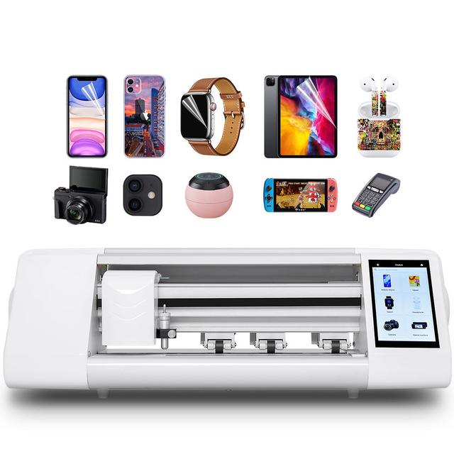 Unlocked Automatic Smartphone Tpu Epu Hydrogel Film Screen Protector Cutter Plotter Mobile Cell Phone Hydrogel Cutting Machine