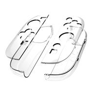 Étui de protection transparent pour 2 cartouches de jeu privées avec capacité d'insertion dans la station d'accueil pour accessoires NS