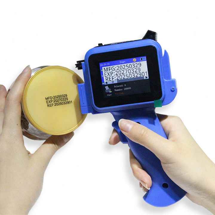 Fast Dry Coding Machine 12.7Mm Hot Portable Mini Inkjet Printer ...