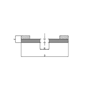Disco Abrasivo Diamantato per Vetro da 100mm di Diametro, Disco Sinterizzato per Smerigliatrice Angolare - Product Image 4
