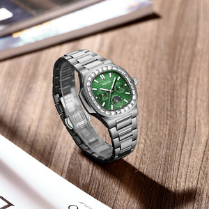 Reloj de Hombre Clásico de Alta Calidad, Estilo de Diseñador de Lujo, Acero Inoxidable, Reloj de Buceo a la Moda, Resistente al Agua, Premium - Product Image 2