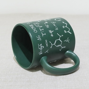 Tasse à café en céramique, 3 pièces, 11oz, pour ordinateur, style étudiant - Product Image 3