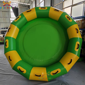 Tubo Inflable Giratorio OVNI para Remolcar, Bola Acuática de PVC, Capacidad de 100-500 kg para Entretenimiento Acuático, Bote Disco Giratorio - Product Image 3