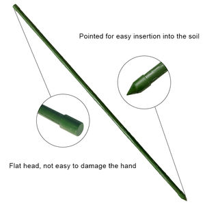دعامات نباتات للحدائق بطول 16 بوصة، دعامات فردية لساق النباتات والزهور - Product Image 3