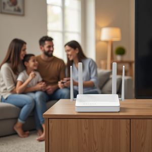 Megatower FA510เราเตอร์ CPE 5g พร้อมพอร์ตแลน3พอร์ตคู่ QoS DMZ <span class=keywords><strong>NAT</strong></span> 802.11ax ฟังก์ชันโมเด็ม Wi-Fi สำหรับธุรกิจใหม่ - Product Image 3