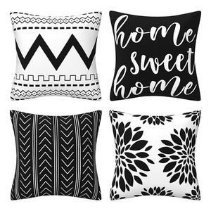 Style nordique Sublimation impression numérique taies d'oreiller personnalisation <span class=keywords><strong>lin</strong></span> coton <span class=keywords><strong>housse</strong></span> de coussin pour la maison canapé canapé salon - Product Image 5
