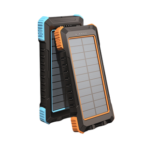 2025พาวเวอร์แบงค์ไร้สายพลังงานแสงอาทิตย์กันน้ำ10000mAh 22.5W ชาร์จเร็วมากพร้อมไฟฉาย LED - Product Image 1