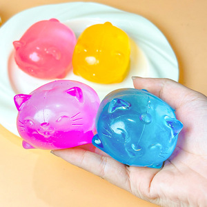 Nouveau design mignon, jouet anti-stress en TPR, jouet sensoriel pour chat, jouets sensoriels pour soulager le stress, jouets sensoriels en maltose - Product Image 3