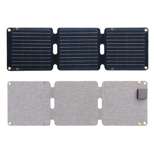 แผงโซลาร์เซลล์ 21W แบบพับได้ ประสิทธิภาพสูง สำหรับการตั้งแคมป์ - Product Image 1