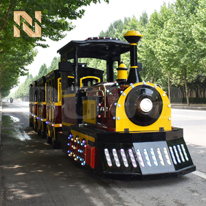 Tren Turístico Eléctrico para Niños a Precio Económico, con Capacidad para 16-24 Personas, Certificación CE, Atracciones para Parques de Diversiones de Fábrica - Product Image 4