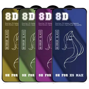 8D gương Nhật Bản <span class=keywords><strong>AGC</strong></span> 9H 2.5D Tempered Glass bảo vệ màn hình cho 16/15 // Infinix/với 99% HD rõ ràng chống dầu - Product Image 1