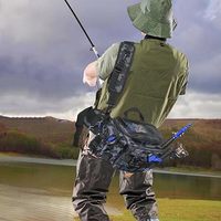 Engins de pêche, sac de pêche et équipement avec sac de stockage de grande capacité