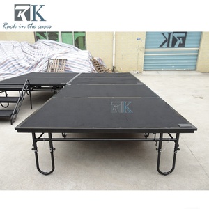 Étape se pliante d'événement extérieur d'installation facile d'étape de plate-forme du mobile 6ft * 8ft - Product Image 4