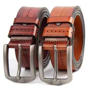 Wholesale Of High-quality Men's Casual Leather Belt Manufacturers In Europe And America For Middle-aged And Young People