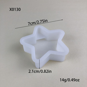 Moule de moulage en résine de silicone fait main Kingnoo, forme irrégulière, 1 pièce, style DIY, ornements décoratifs, outils pour gâteaux, en stock dans le Hebei - Product Image 3